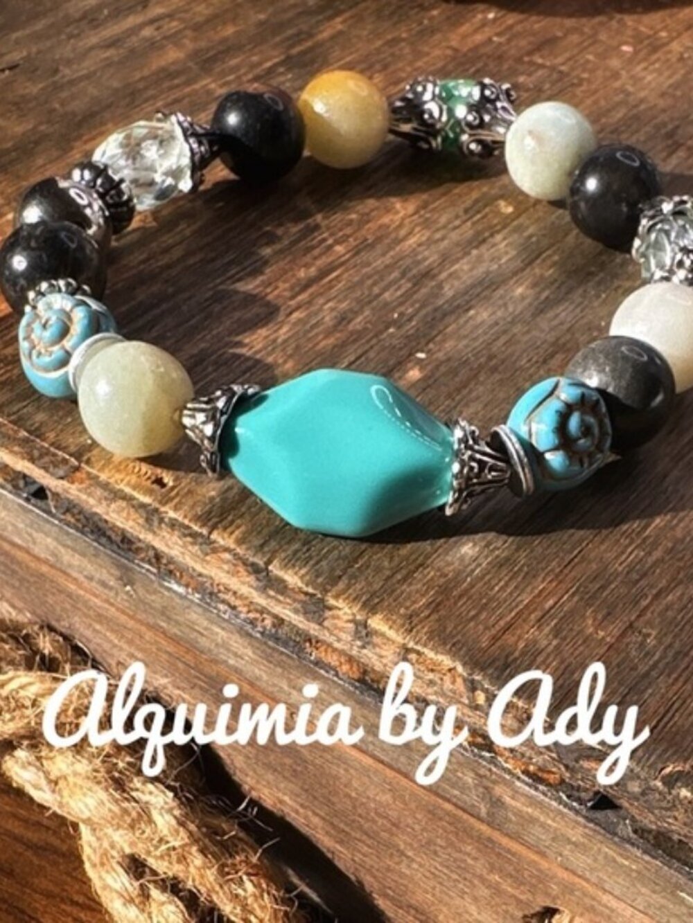 FALL + Monumental Amazonite + STATEMENT bracelet